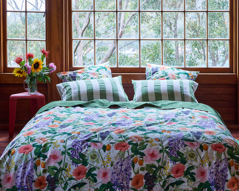 Spring In The Air Organic Cotton European Pillowcases