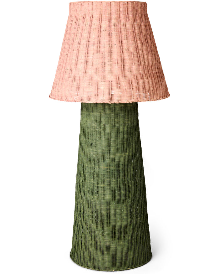 Portofino Rattan Floor Lamp