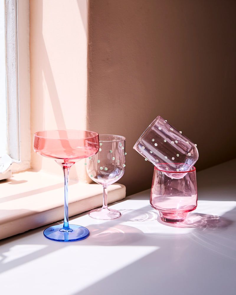 Mint Chip Wine Glass 2P Set