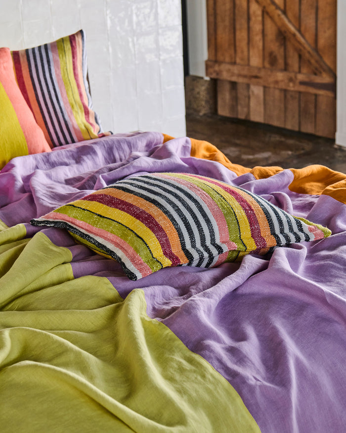 Casablanca Stripe Woven Cushion