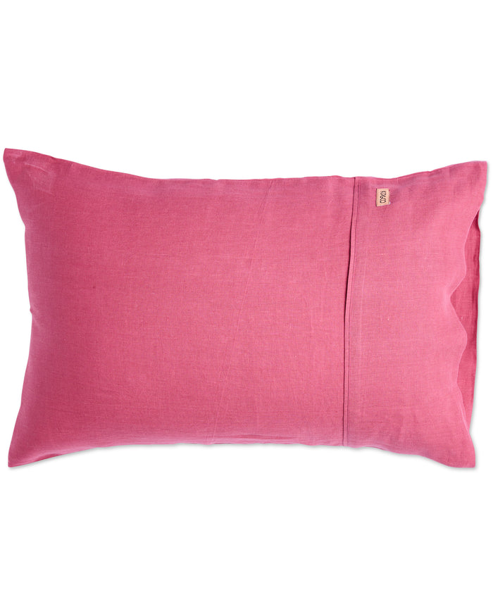 Baroque Rose Linen Pillowcases