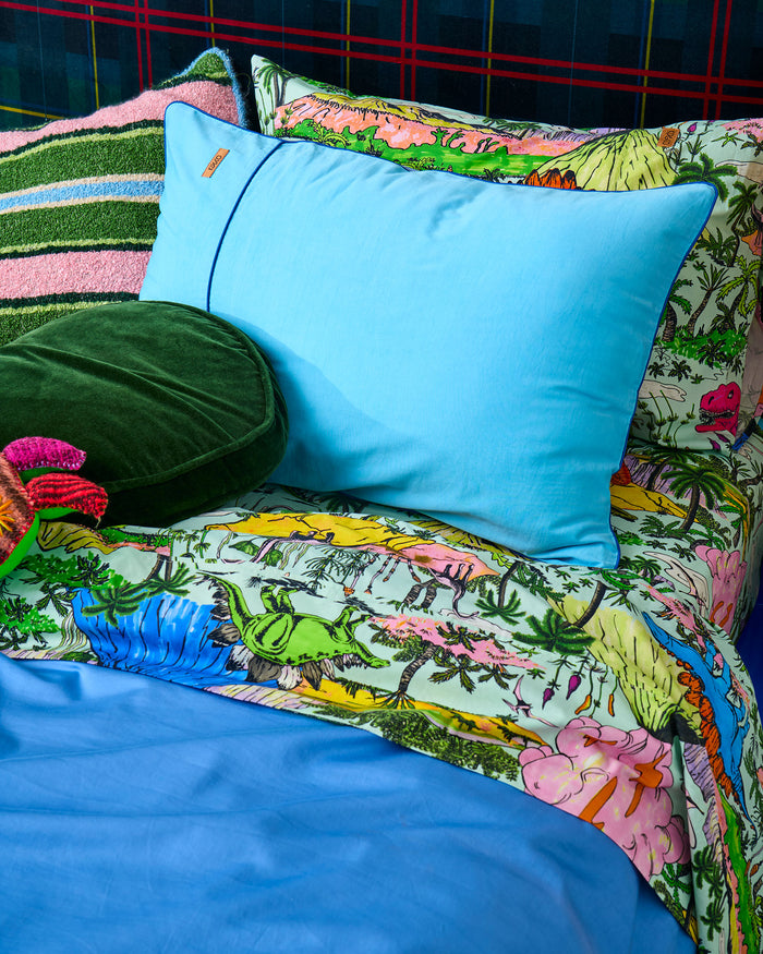 Jurassic Organic Cotton Flat Sheet