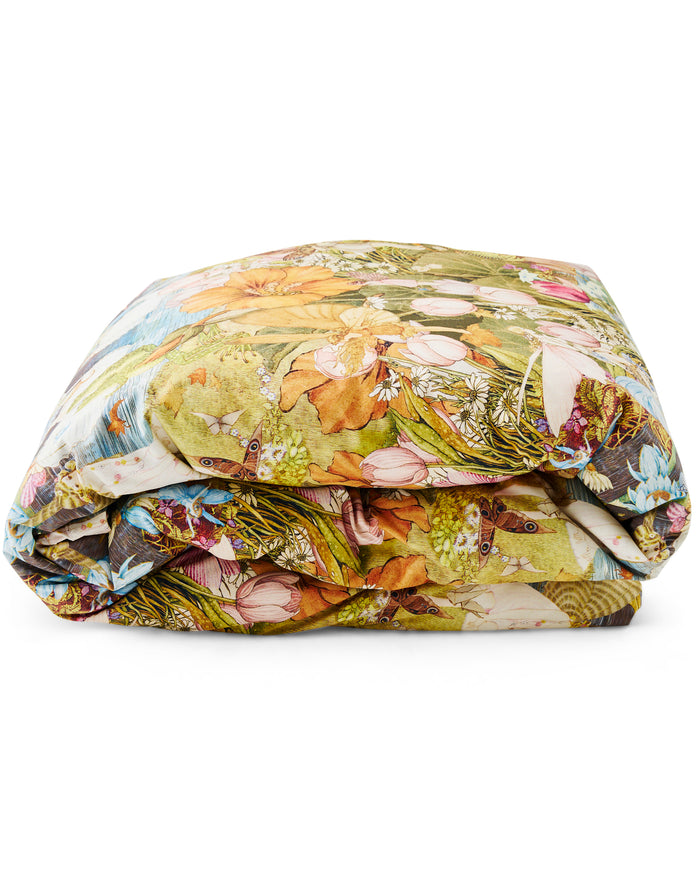 Kip&Co x Fairyland Fairy Garden Organic Cotton Quilt Cover