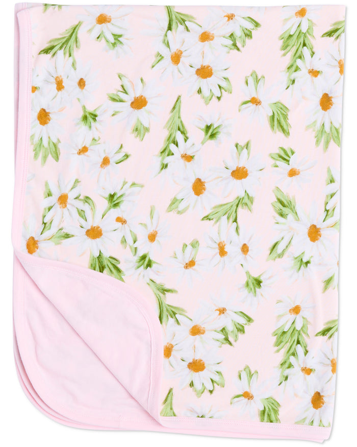 Sweet Daisy Organic Cotton Snuggle Blanket
