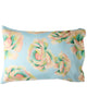 Big Beauty Floral Blue Linen Pillowcases