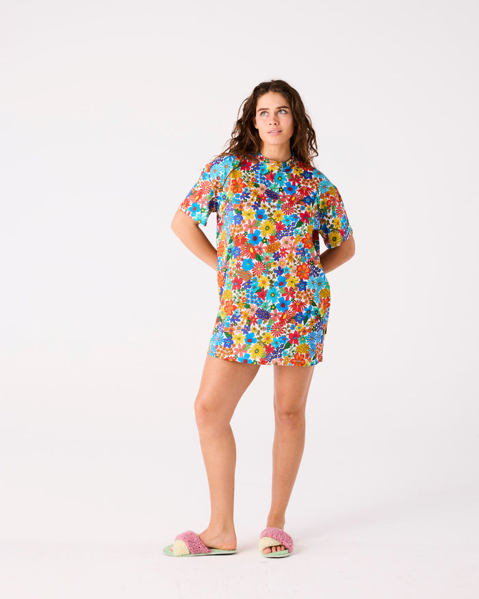 Winter Fields Adult Organic Cotton Oversize T-shirt Nightie