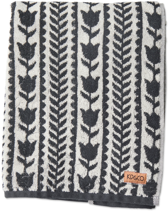 Flower Chain Terry Bath Sheet