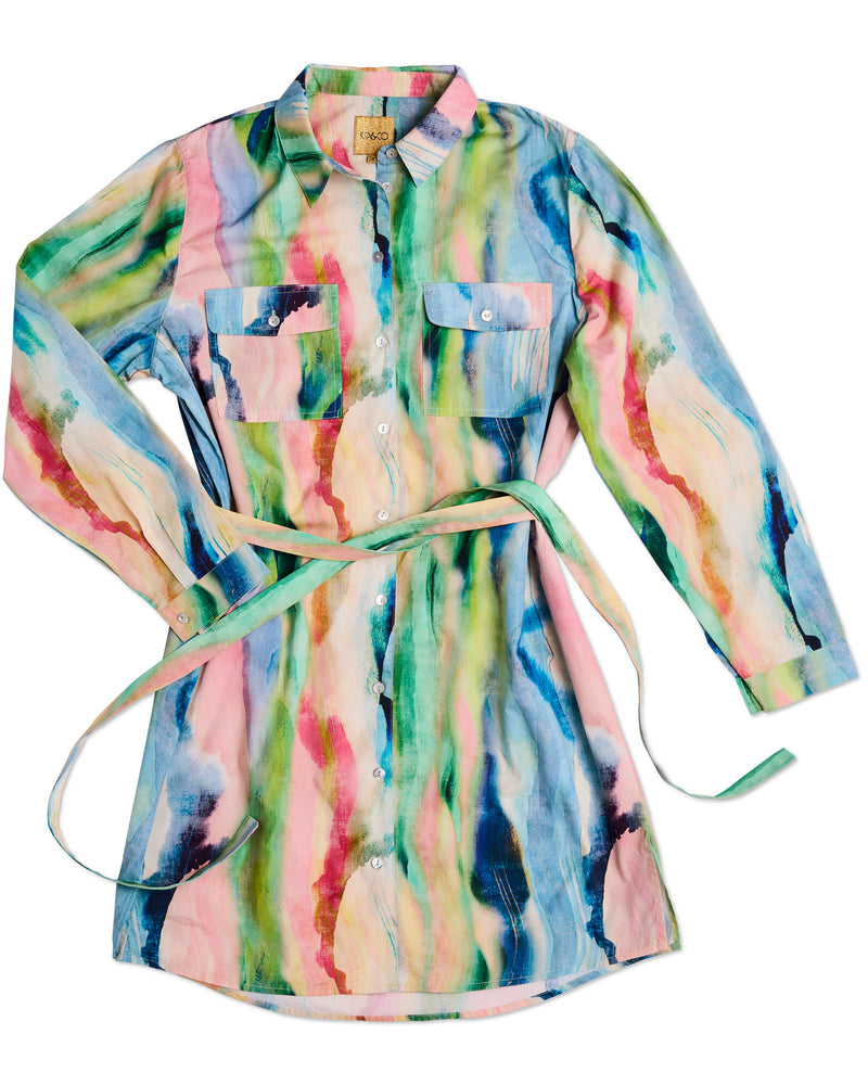 Colour Stream Adult Sicilian Shirt Dress