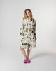 Hydrangea Pink Linen Robe