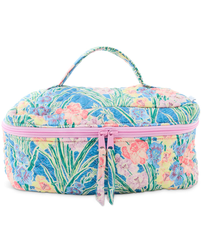 Kip&Co x Anna Spiro Gladiolus Quilted Cotton Toiletry Case