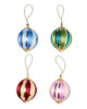 Striped Bauble 4P Set