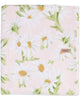 Sweet Daisy Organic Cotton Flat Sheet