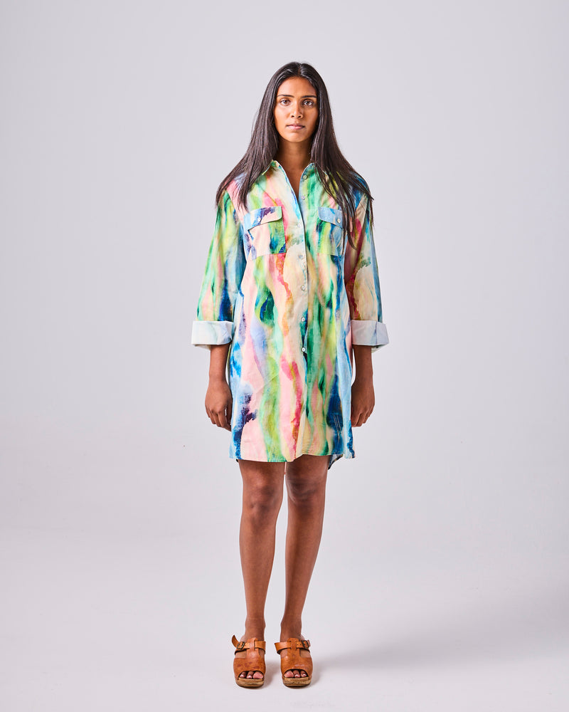 Colour Stream Adult Sicilian Shirt Dress