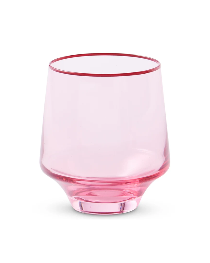 Rose With A Twist Tumbler Glass 2P Set