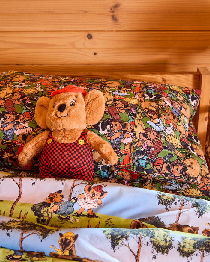Kip&Co x Blinky Bill Blinky And Friends Organic Cotton Pillowcases