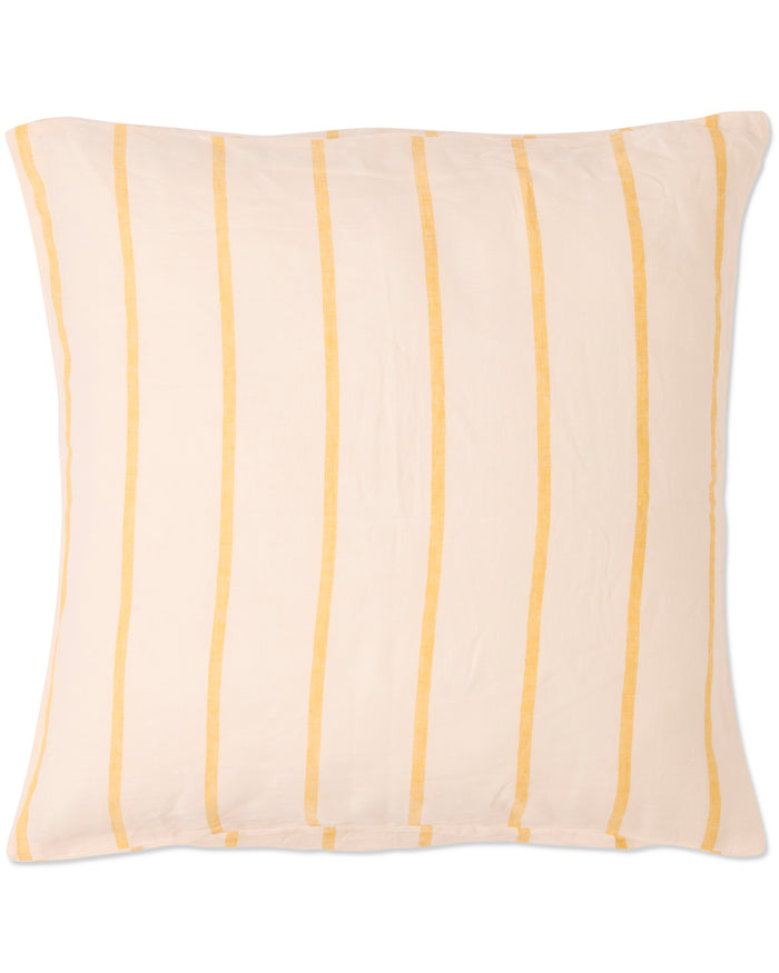 Popcorn Stripe Linen European Pillowcases
