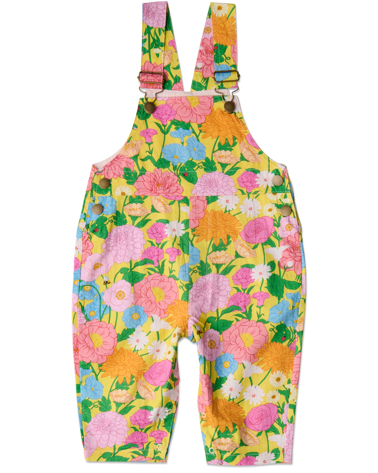 Follow The Sun Baby Cotton Drill Overalls – Kip&Co
