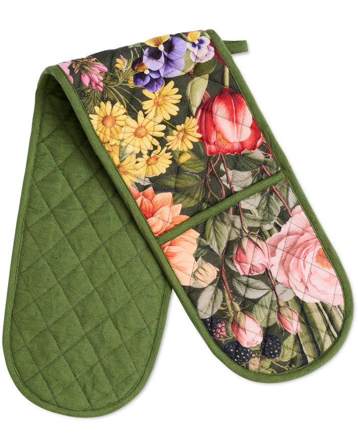 Cottage Garden Eden Double Oven Mitt