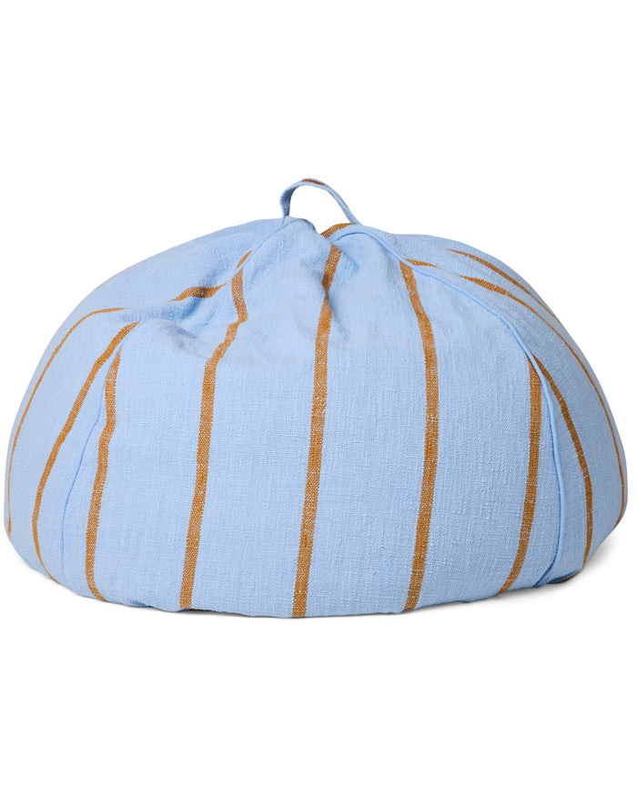 Como Stripe Woven Beanbag