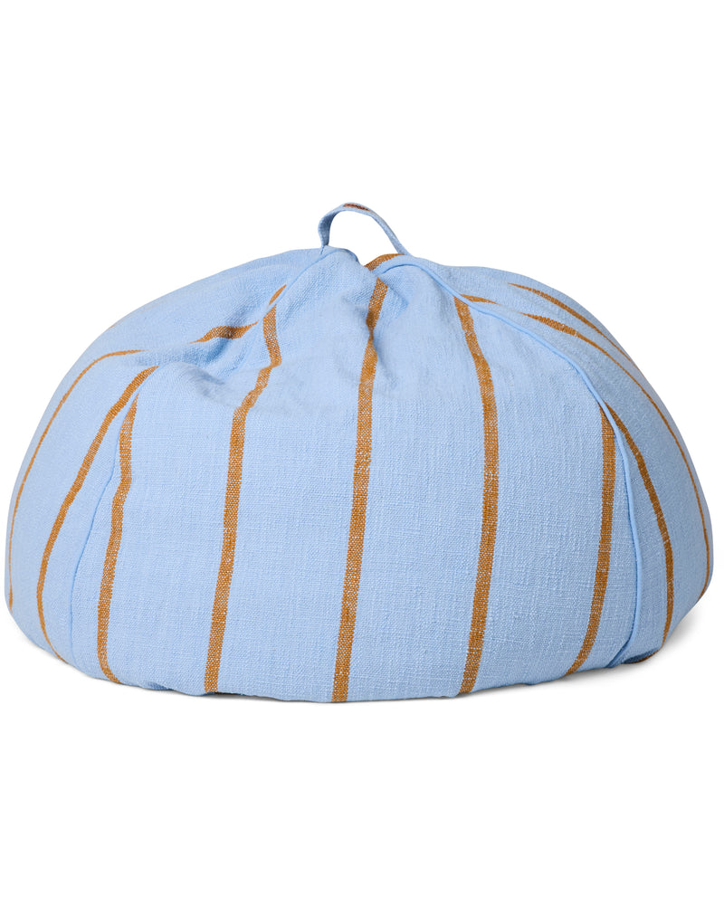 Como Stripe Woven Beanbag