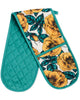 Golden Peony Double Oven Mitt