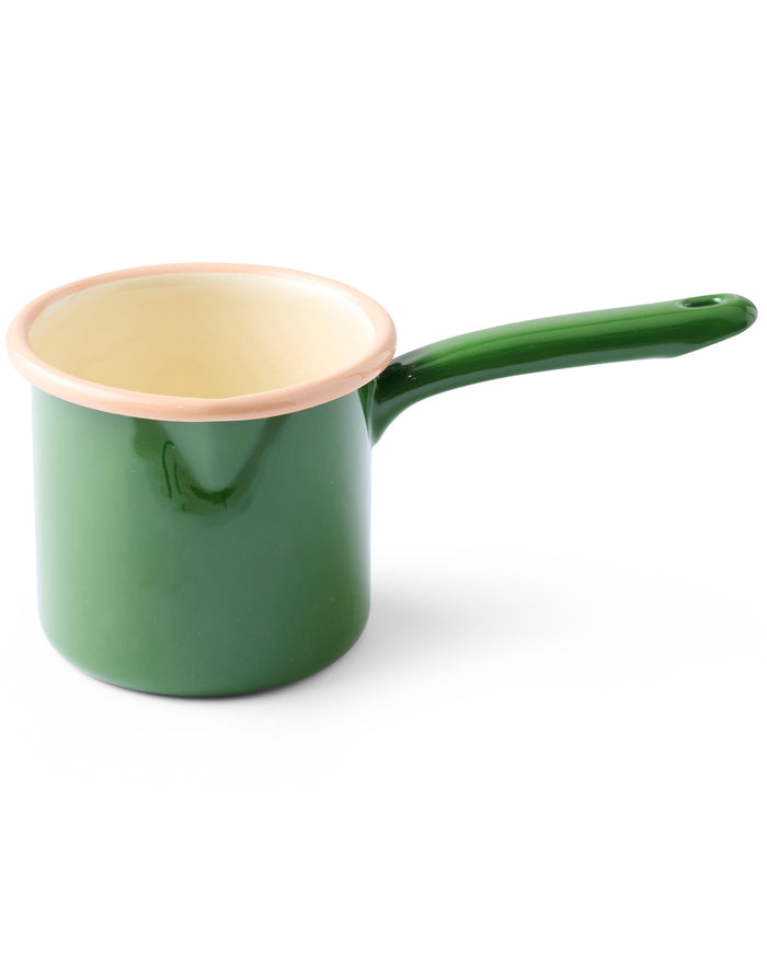Harvest Enamel Milk Pot
