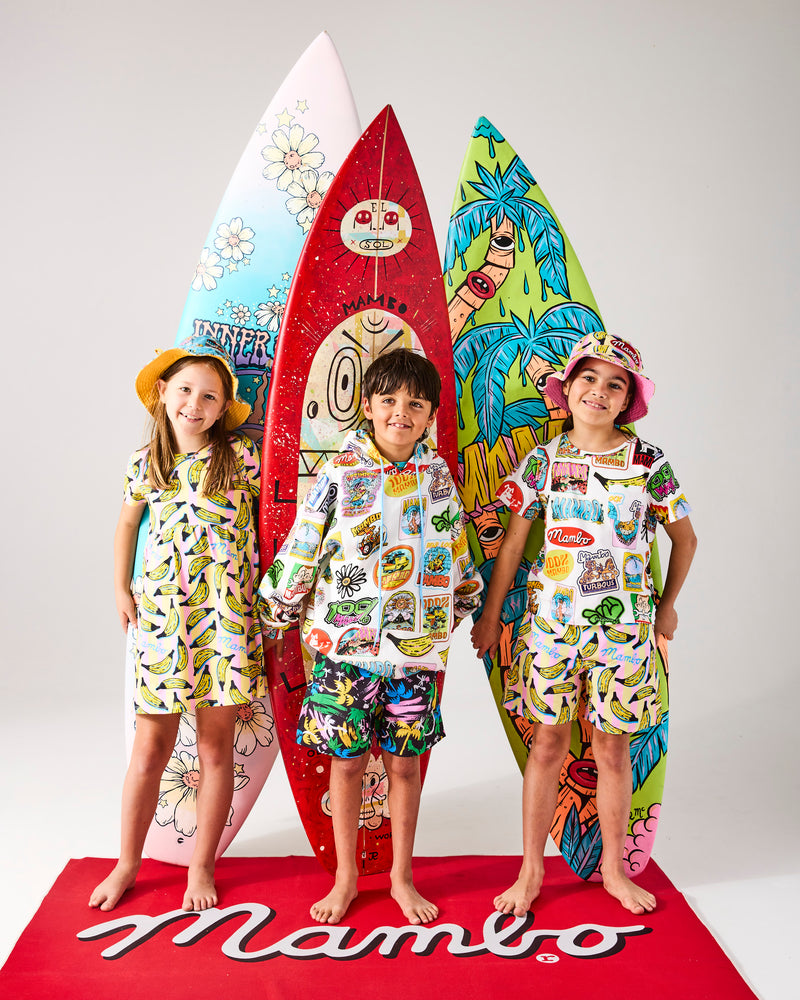 Kip&Co x Mambo Going Bananas Organic Cotton Everyday Dress