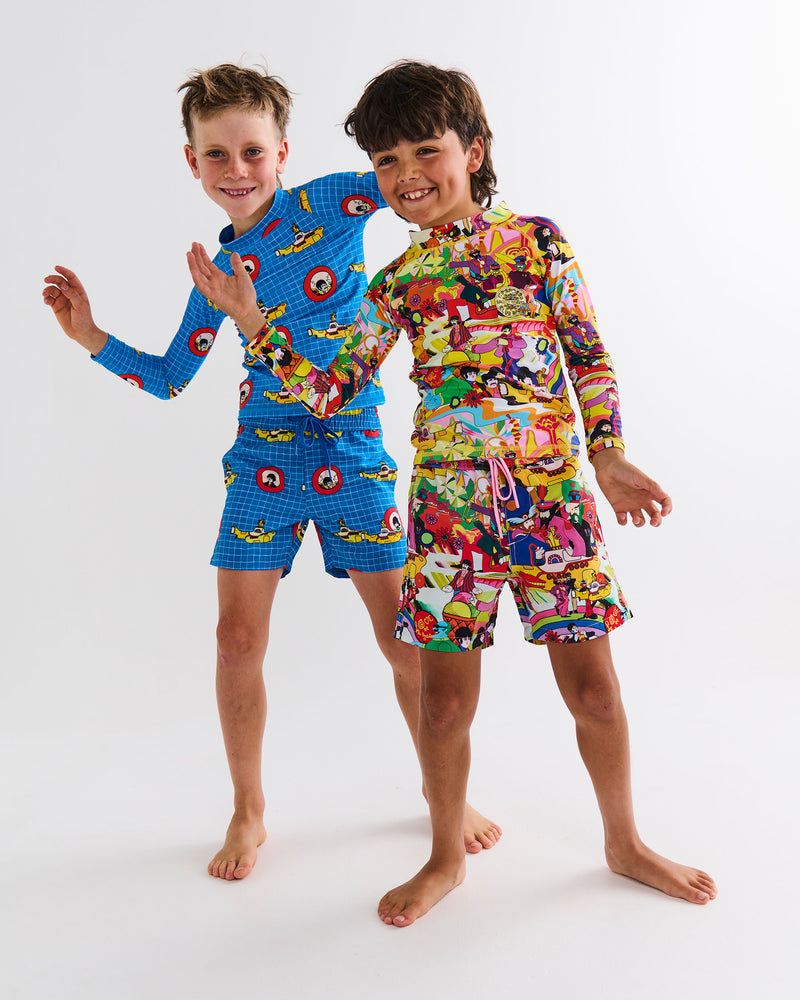 Kip&Co x The Beatles Big Band Boardies