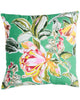 Somerset Green Embroidered Cushion