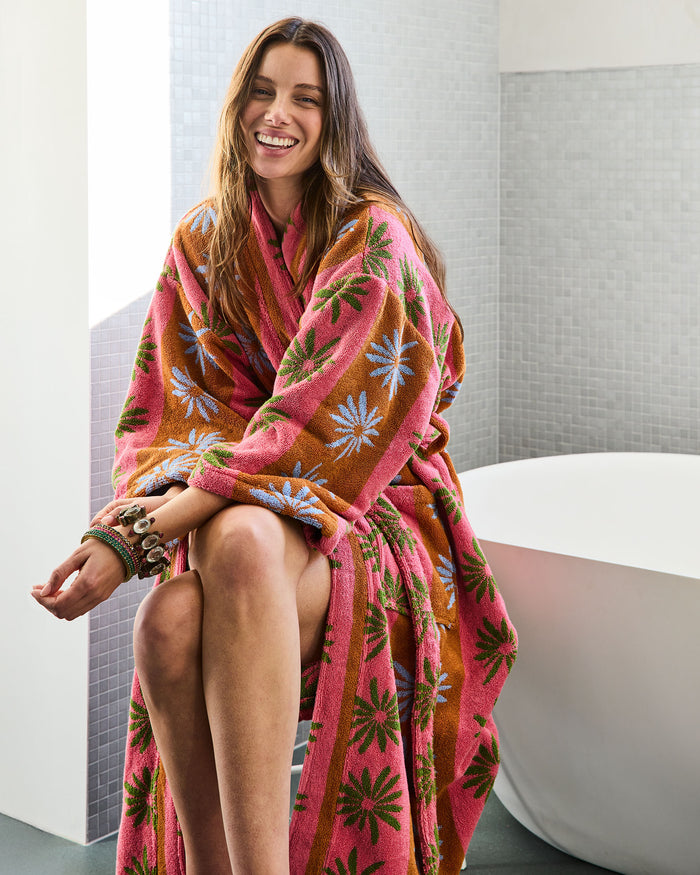 Little Daisy Terry Bath Robe