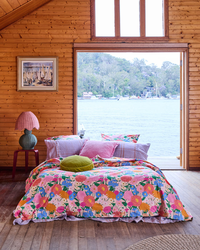 Follow The Sun Organic Cotton Quilt Cover