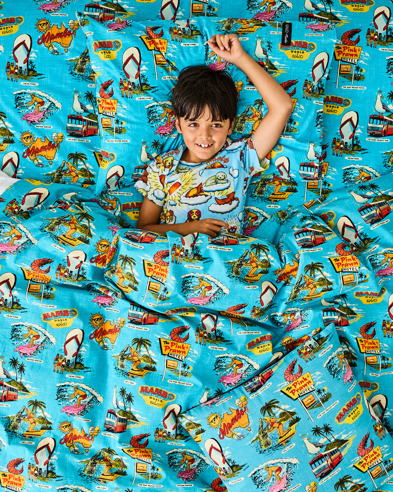 Kip&Co x Mambo Mambo World Organic Cotton Pillowcase