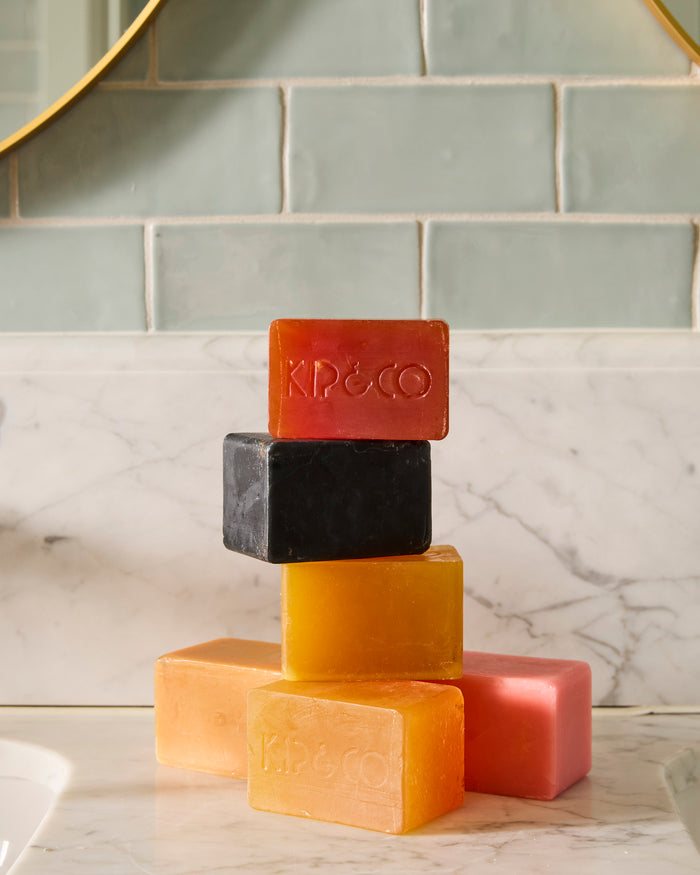 Damask Rose and Pink Clay Soap Bar