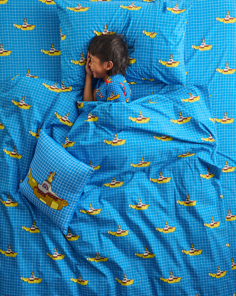 Kip&Co x The Beatles Yellow Submarine Organic Cotton Quilt Cover