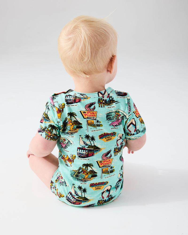 Kip&Co x Mambo Mambo World Organic Short Sleeve Romper
