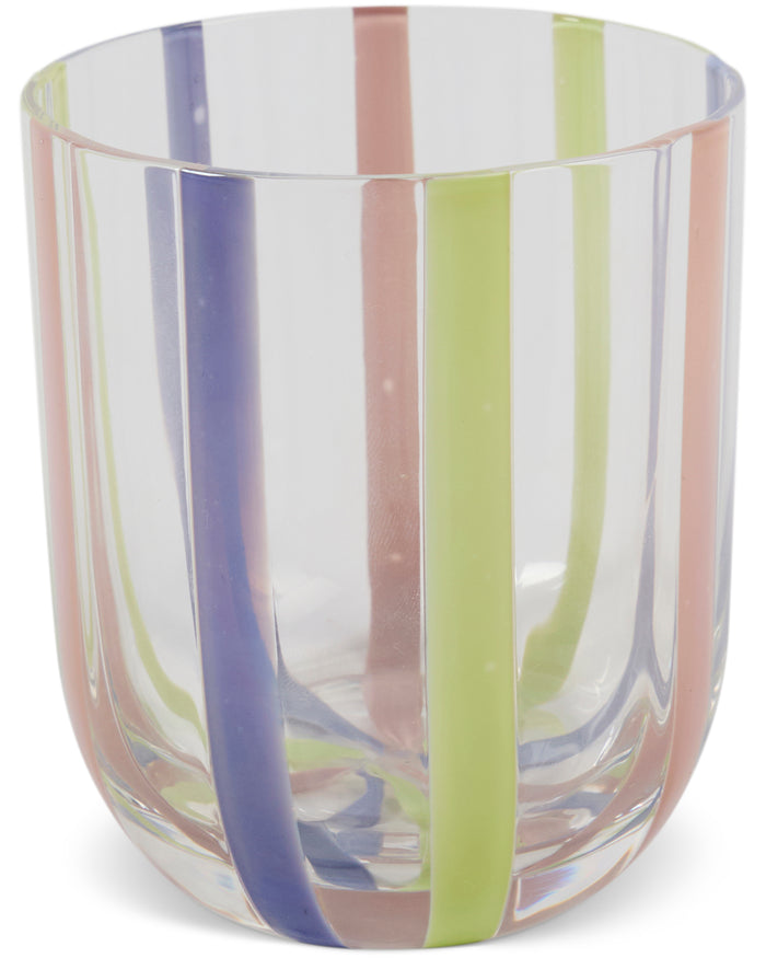 Neptune Stripe Tumbler Glass 2P Set