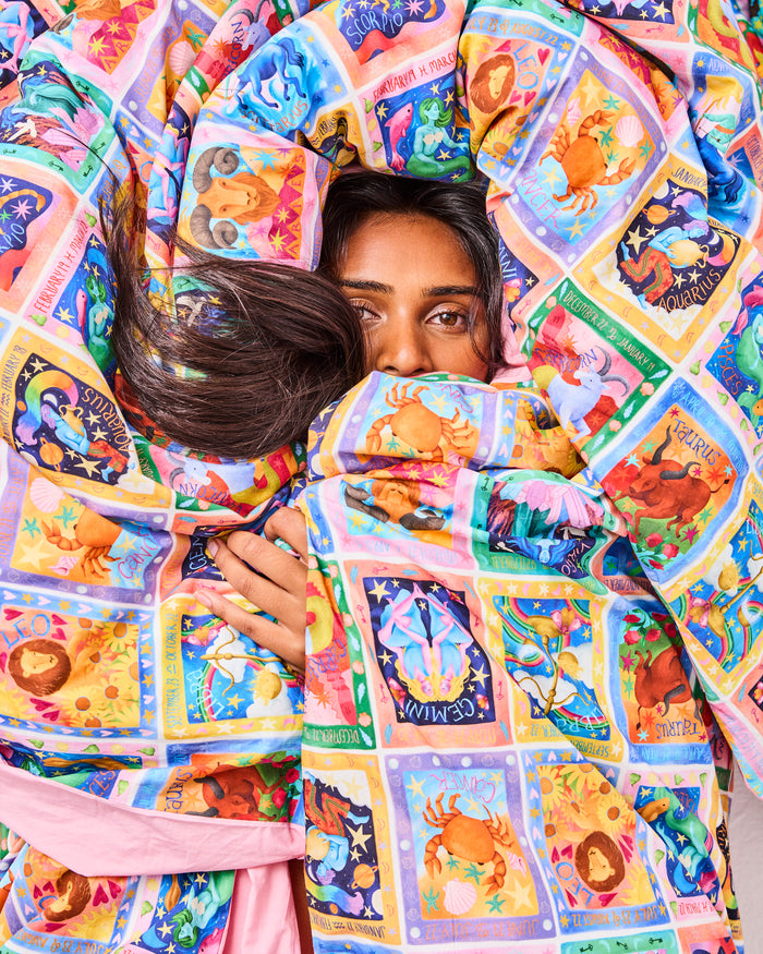 Zodiac Organic Cotton Quilt Cover