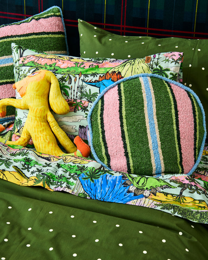 Jurassic Organic Cotton Pillowcases