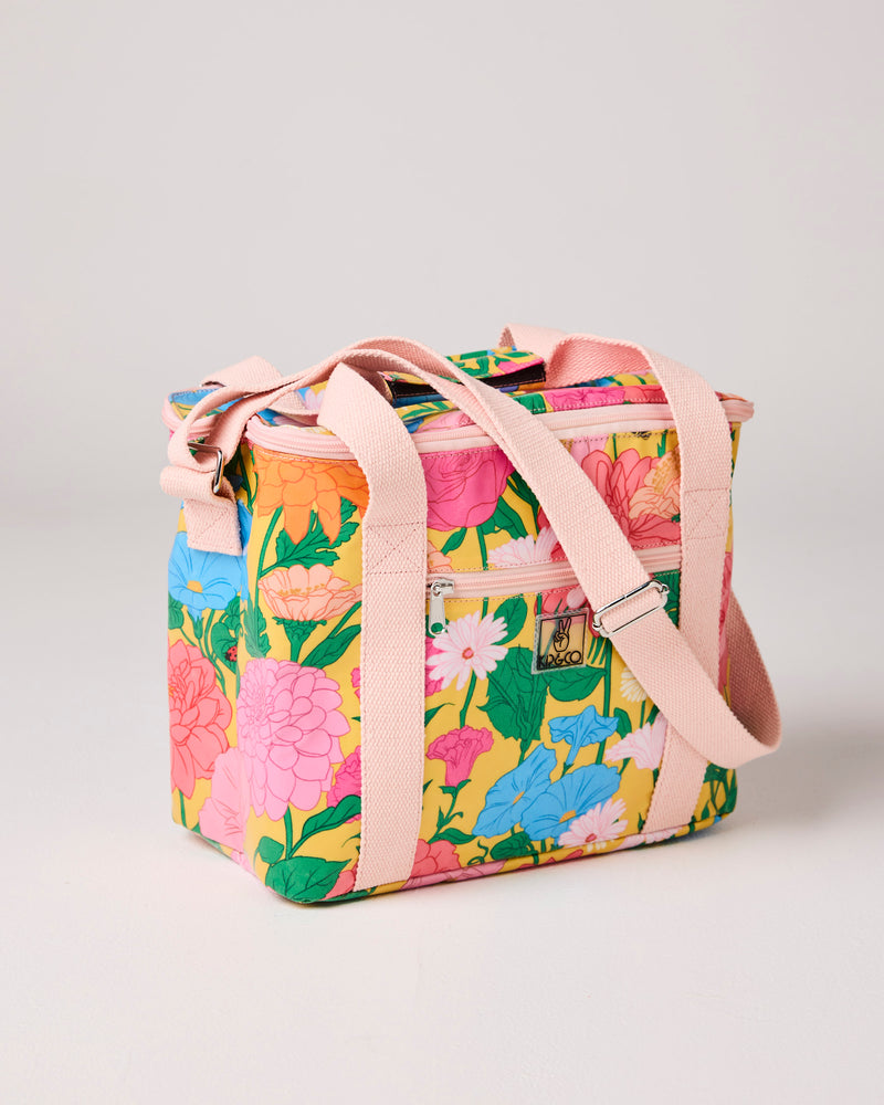 Follow The Sun Yellow Cooler Bag