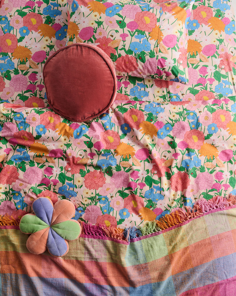 Follow The Sun Organic Cotton Quilt Cover