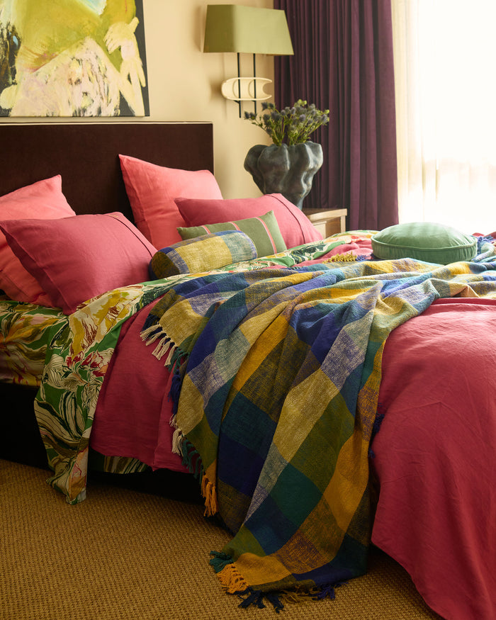 Bellevue Tartan Woven Throw