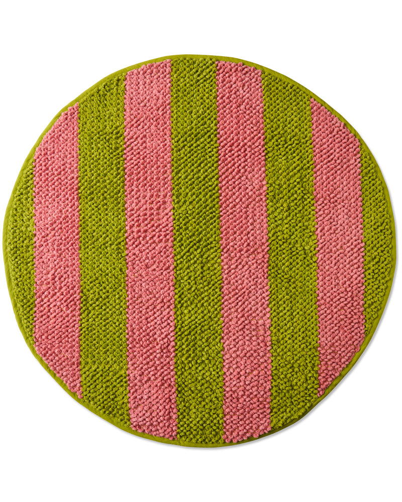 Pear Pie Round Bath Mat