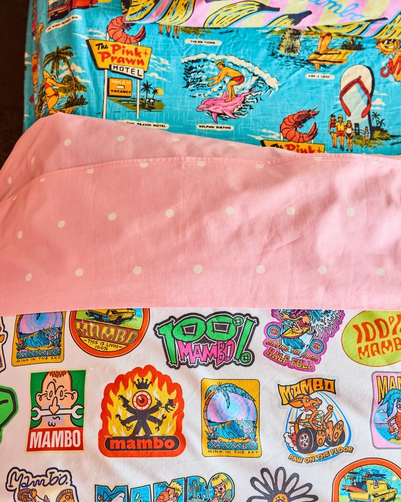Kip&Co x Mambo Sticker Club Organic Cotton Quilt Cover