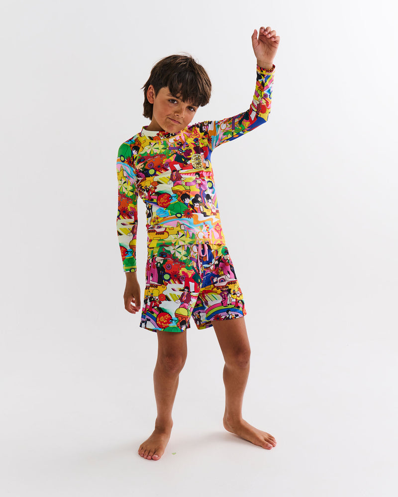 Kip&Co x The Beatles Big Band Boardies