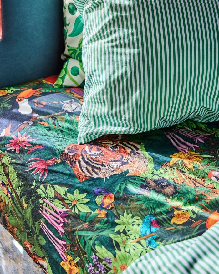 Jungle Life Organic Cotton Fitted Sheet