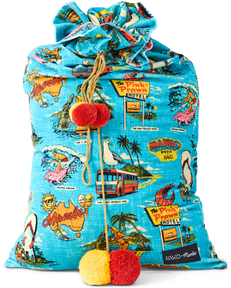 Kip&Co x Mambo Mambo World Velvet Santa Sack