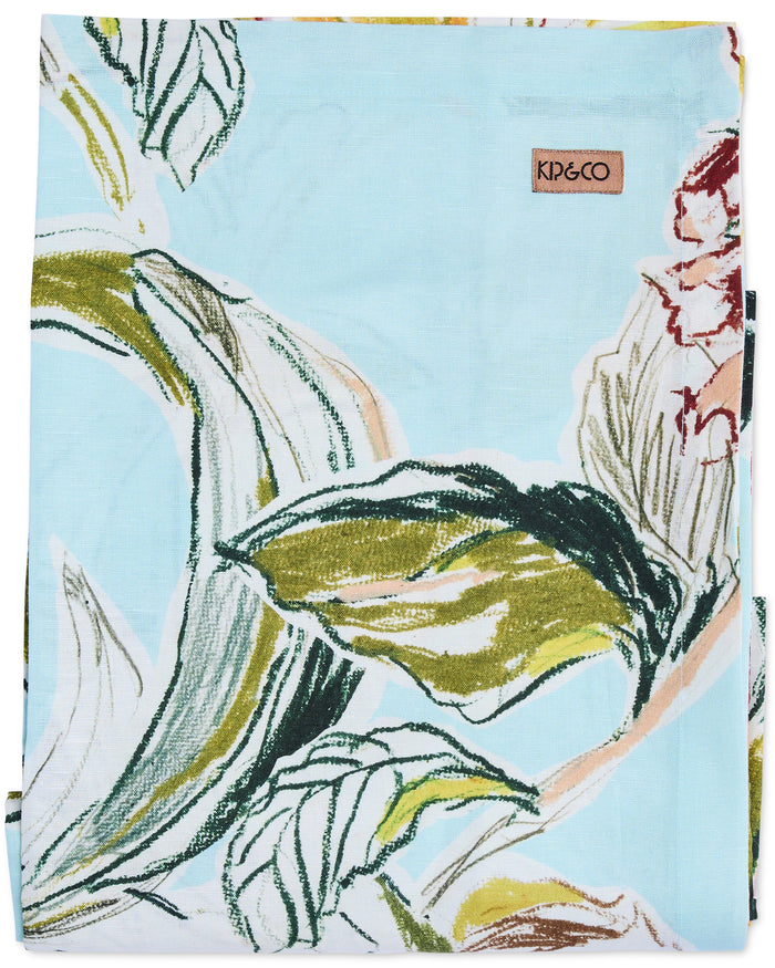 Somerset Blue Tablecloth