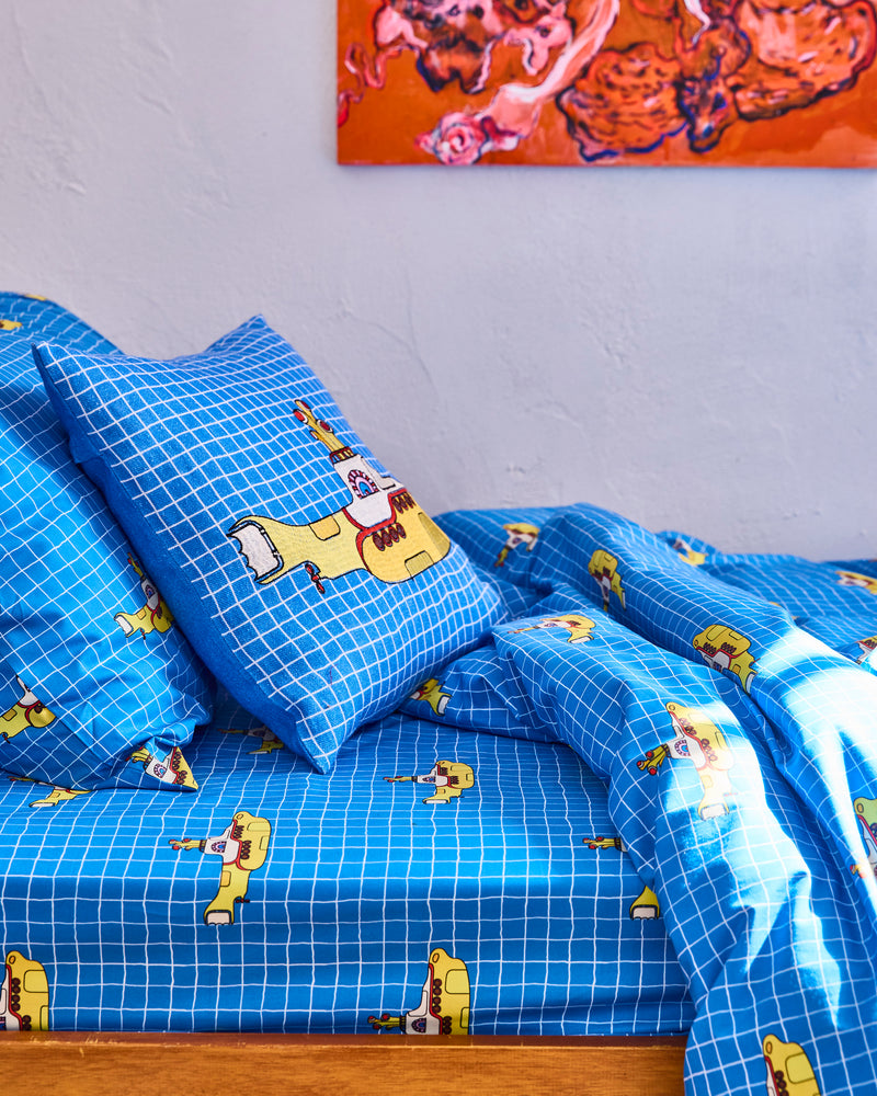 Kip&Co x The Beatles Yellow Submarine Organic Cotton Quilt Cover