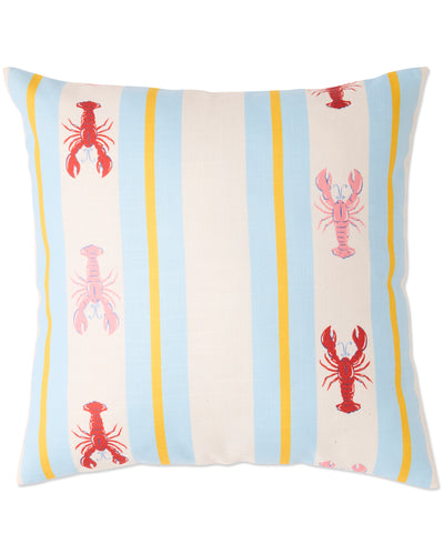 Lobster Fan Club Outdoor Cushion