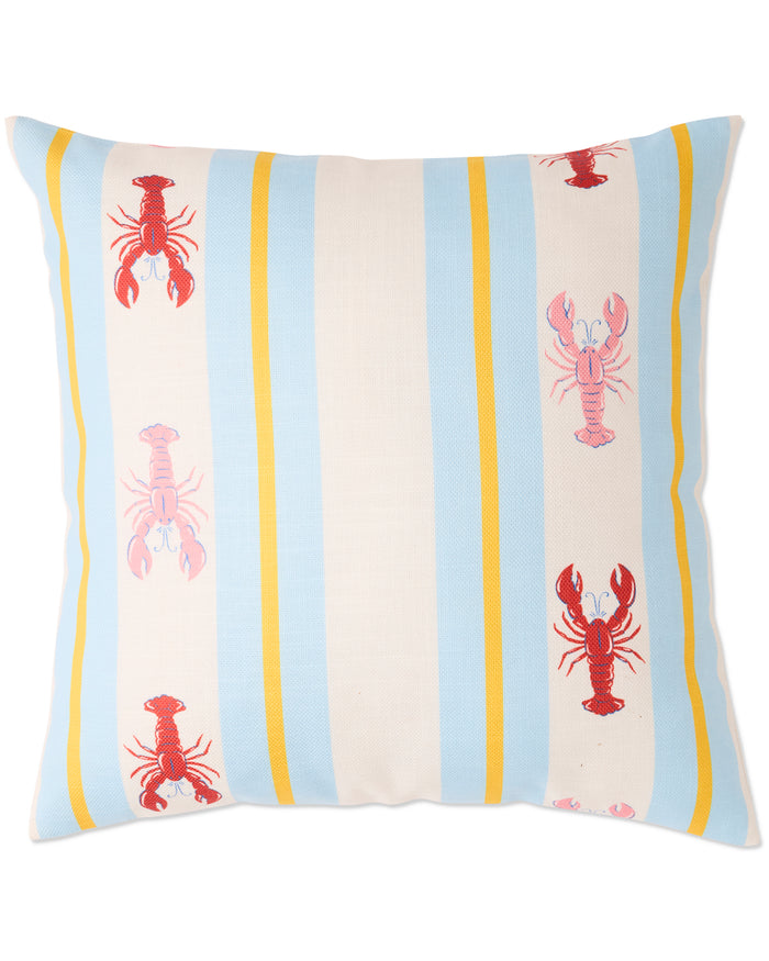 Lobster Fan Club Outdoor Cushion